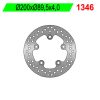 Bremsscheibe NG Brake Disc 200/89.5/4mm (5 Loch)