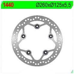 Bremsscheibe NG Brake Disc 260/125/5.5mm (5 Loch)