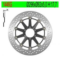 Bremsscheibe NG Brake Disc 296/62/5mm (6 Loch)