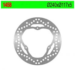 Bremsscheibe NG Brake Disc 240/117/5mm (3 Loch)
