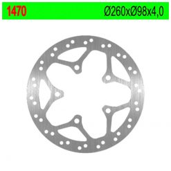 Bremsscheibe NG Brake Disc 260/98/4mm (5 Loch)