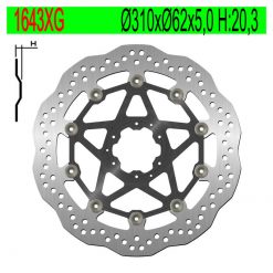Bremsscheibe NG 310/62/5mm 6 Loch