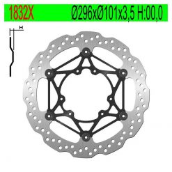 Bremsscheibe NG 296/101/3.5mm 6 Loch