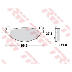 Bremsbelag Lucas MCB768LF Standard NML