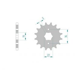 Ritzel Yamaha 428/14Z
