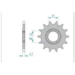Ritzel Yamaha 520/14Z