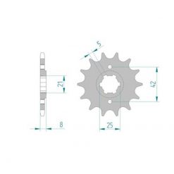 Ritzel Yamaha 520/13Z