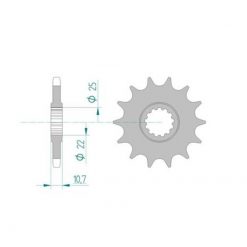 Ritzel Yamaha 525/16Z