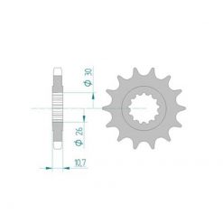 Ritzel Yamaha 530/17Z