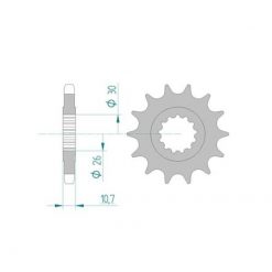 Ritzel Yamaha 532/17Z