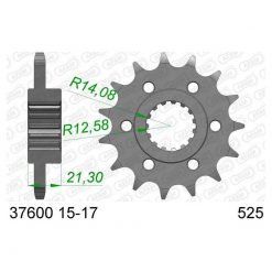 Ritzel Aprilia 525/17Z