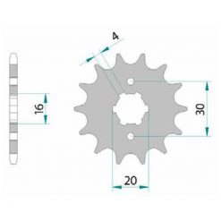 Ritzel Cagiva 428/15Z