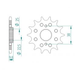 Ritzel BMW, Husqvarna 520/13Z