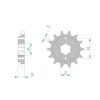 Ritzel Ducati 530/15Z