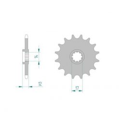 Ritzel Gas Gas 420/13Z