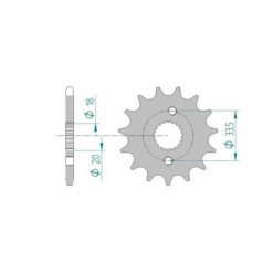 Ritzel Honda 420/15Z