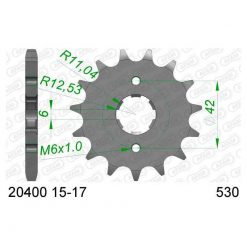 Ritzel Honda 530/17Z