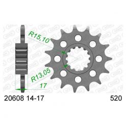 Ritzel Honda 520/17Z