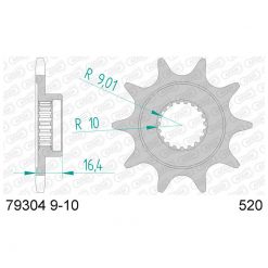 Ritzel AFAM Honda 520/10Z