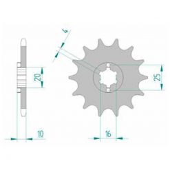 Ritzel Husqvarna 520/12Z
