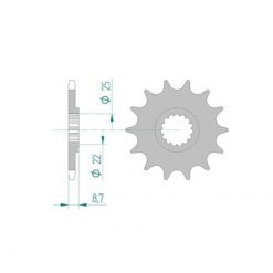 Ritzel KTM/Husqvarna/Husaberg 520/16Z