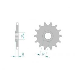 Ritzel Husqvarna 520/12Z