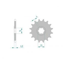 Ritzel Suzuki 420/12Z