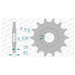 Ritzel Suzuki 520/14Z