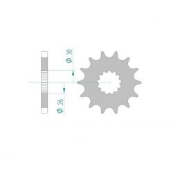 Ritzel Triumph 530/17Z