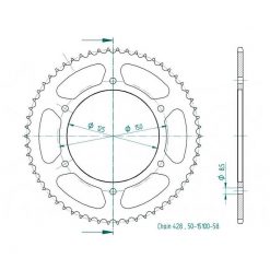 Zahnkranz ESJOT 428/58Z SWM RS 125 R