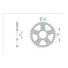 Zahnkranz Aprilia 520/39 Zähne