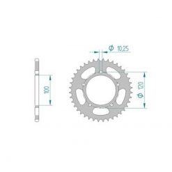 Zahnkranz Aprilia 520/44Z