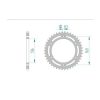 Zahnkranz Aprilia,BMW 520/47Z