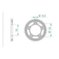 Zahnkranz Aprilia 525/44Z