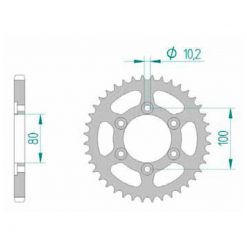Zahnkranz Stahl Voxan 525/39Z