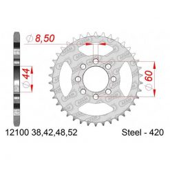 Zahnkranz AFAM Stahl 420/42Z