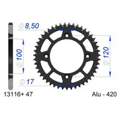Zahnkranz AFAM Alu 420/47Z