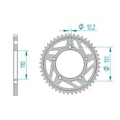 Zahnkranz BMW Alu AFAM 520/42Z