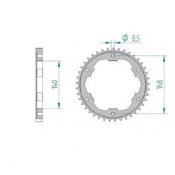 Zahnkranz BMW 525/41Z