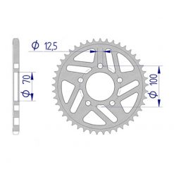 Zahnkranz BMW Alu 520/45Z