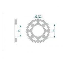 Zahnkranz Cagiva 530/46Z