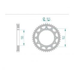 Zahnkranz Cagiva 530/48Z