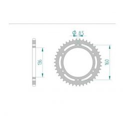 Zahnkranz Ducati 520/36Z