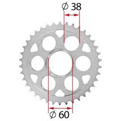 Zahnkranz Ducati 525/38Z