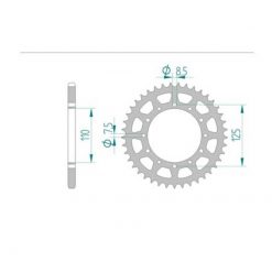 Zahnkranz Stahl Cagiva 520/40Z