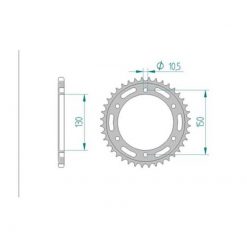 Zahnkranz Honda 520/47Z