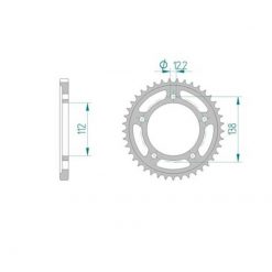 Zahnkranz Honda 525/41Z