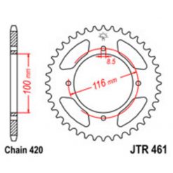 Zahnkranz Kawasaki Alu 420/52Z