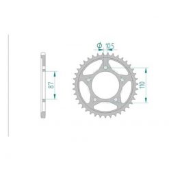 Zahnkranz Suzuki 520/39Z
