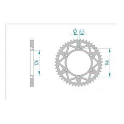 Zahnkranz Suzuki 520/44Z